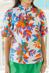 High-Neck Ruffle Blouse – Stylish, Comfortable & Perfectly Versatile